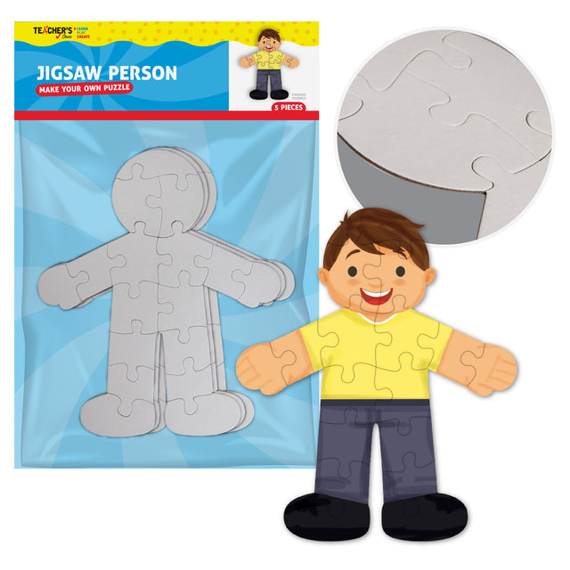 Teacher's Choice Jigsaw Person Puzzle (5 Piece)