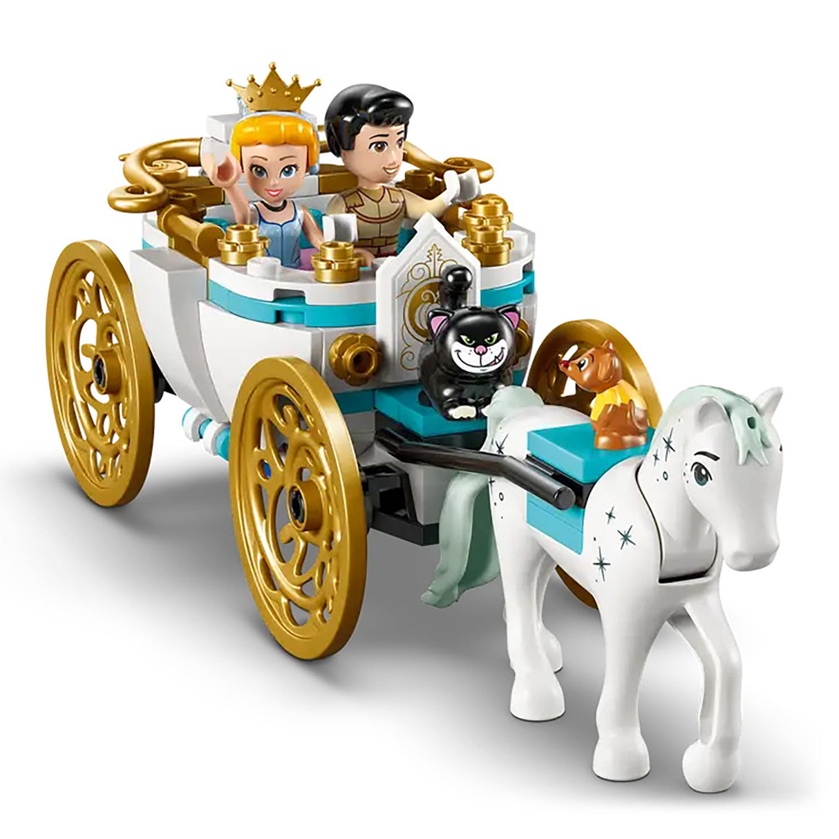 LEGO Disney Princess Cinderella's Castle & Horse Carriage 43275