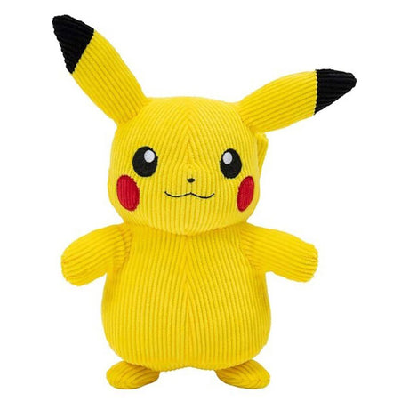 Select Pokemon Corduroy Pikachu Plush (8 inches)
