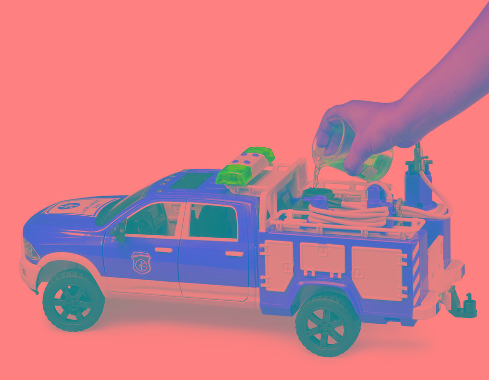 Bruder Ram 2500 Fire Engine Truck