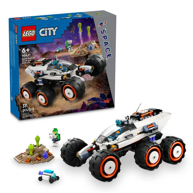 LEGO City Space Explorer Rover and Alien Life 60431, (311-pieces)