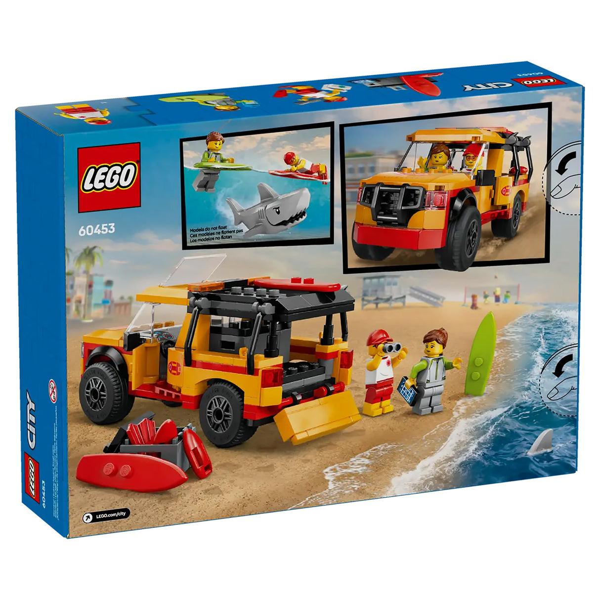 LEGO City Lifeguard Beach Rescue Truck 60453