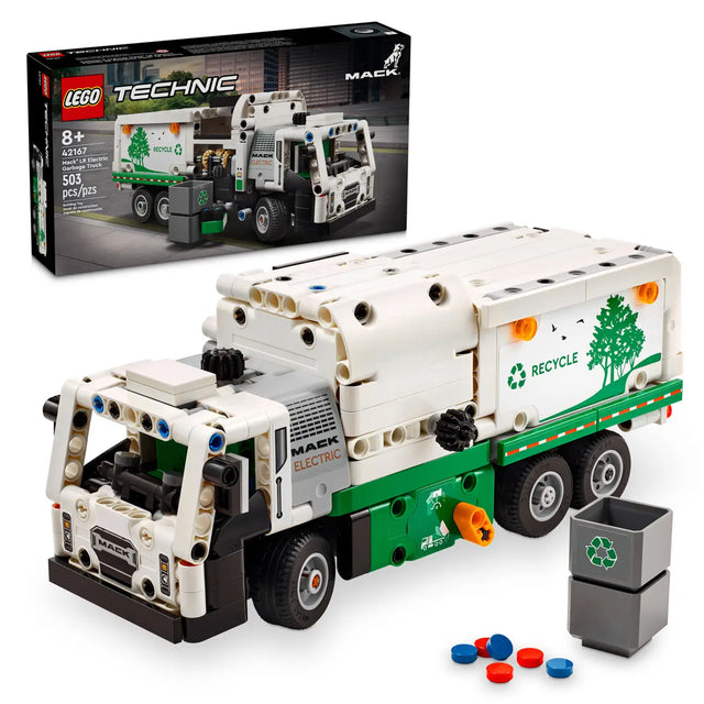 LEGO Technic Mack LR Electric Garbage Truck 42167