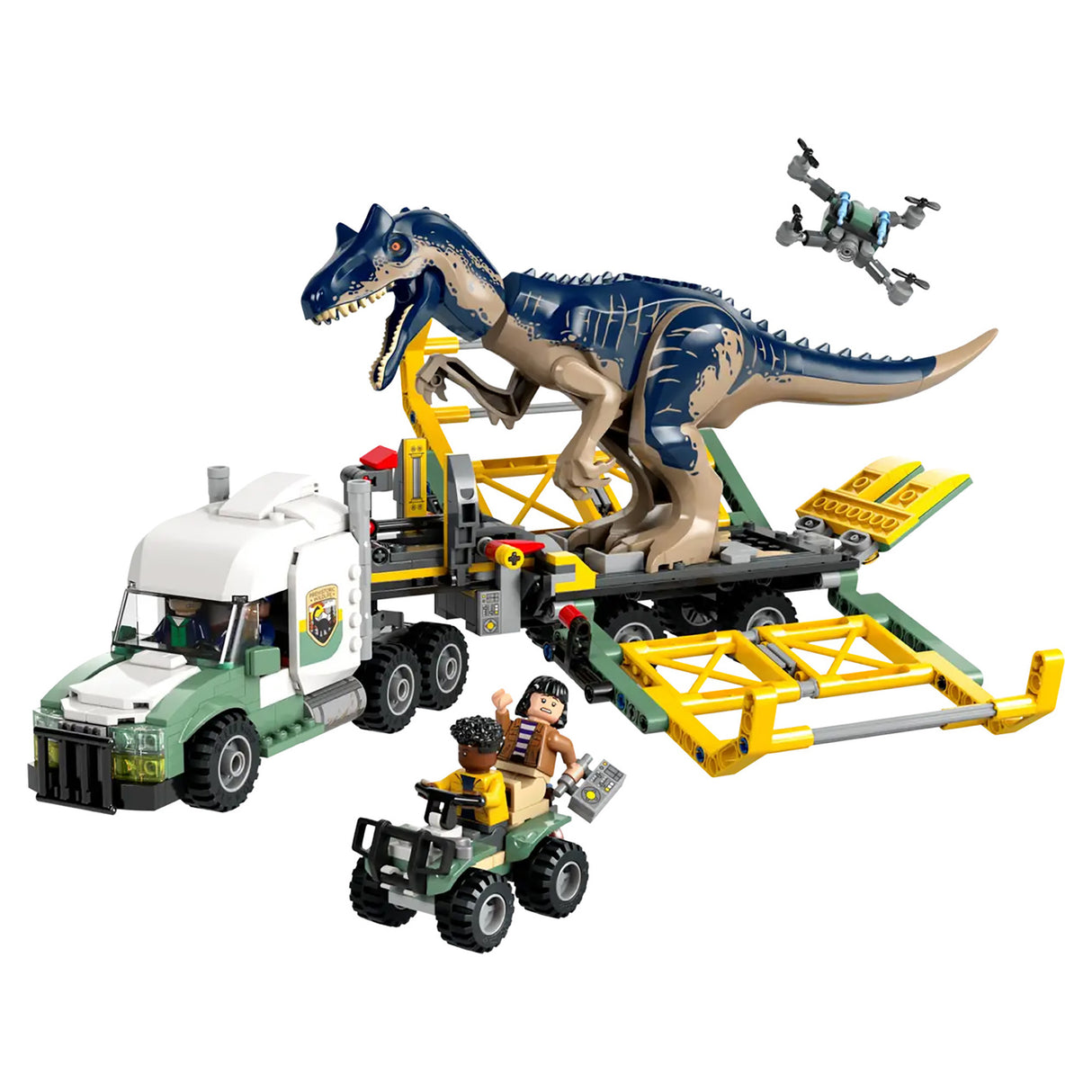 LEGO Jurassic World Dinosaur Missions Allosaurus Transport Truck 76966