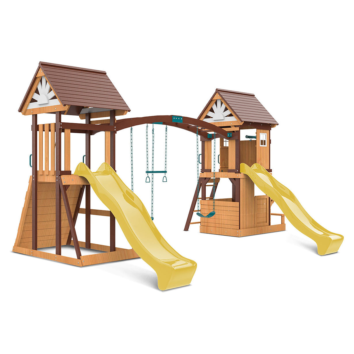 Lifespan Kids Armadale Play Centre Set with 2 x 2.2m Slides