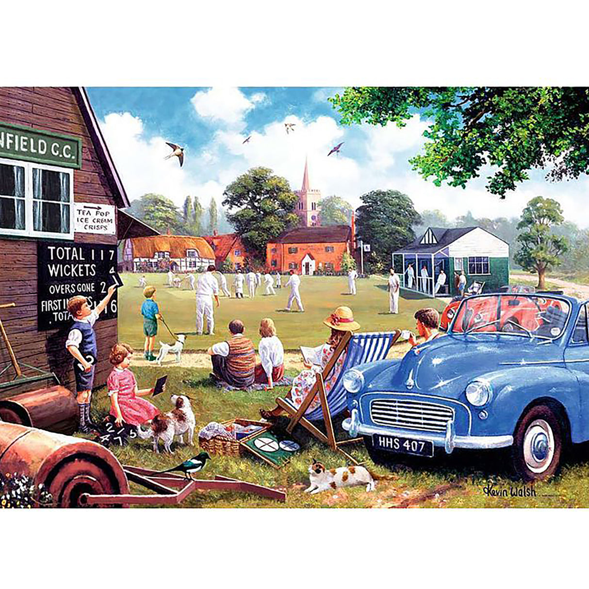 Ravensburger The Scoreboard End Jigsaw Puzzle (1000 pieces)