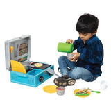 Melissa & Doug Let's Explore - Wooden Camp Stove Play Set