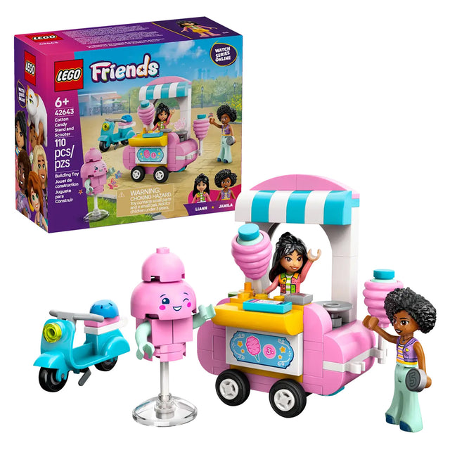 LEGO Friends Cotton Candy Stand and Scooter 42643