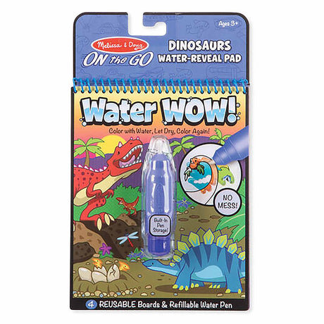 Melissa & Doug Water Wow! Dinosaurs Water-Reveal Painting Pad