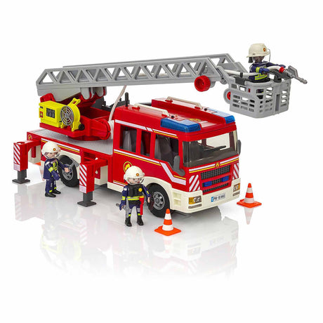 Playmobil 9463 City Action Playset - Fire Engine with Lights