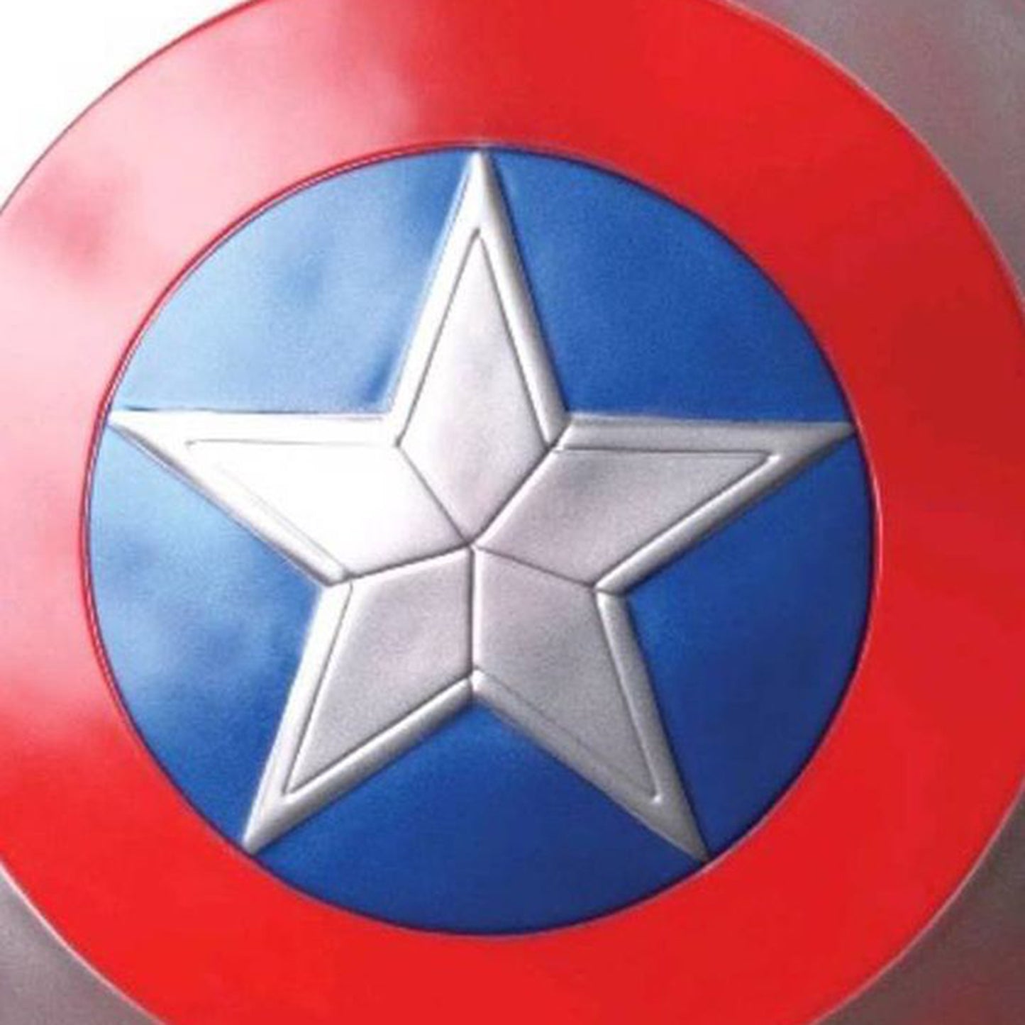 Rubies Captain America 12 inches Shield, Red (6+ years)