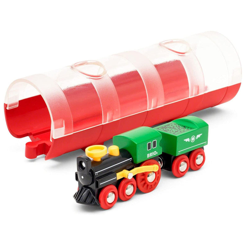 Brio Tunnel & Steam Train 3pc Set