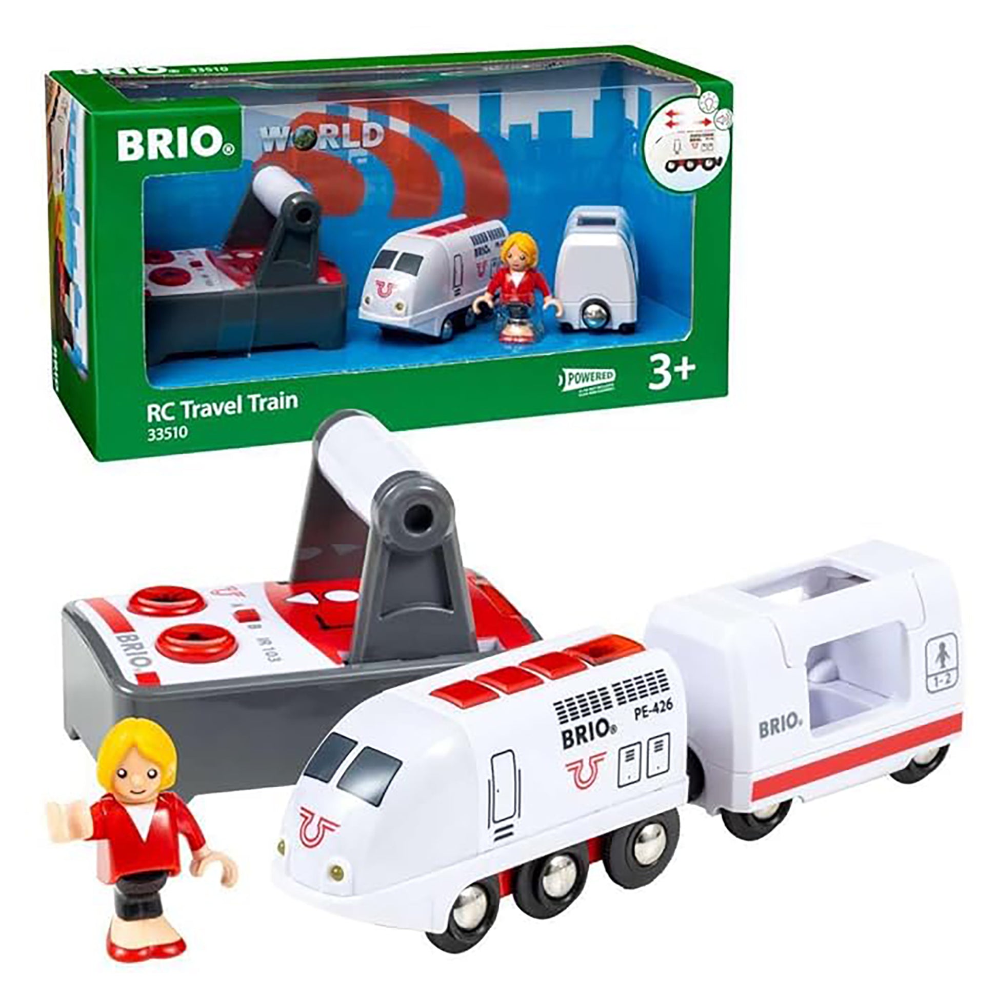 BRIO 33510 Remote Controlled Travel Train