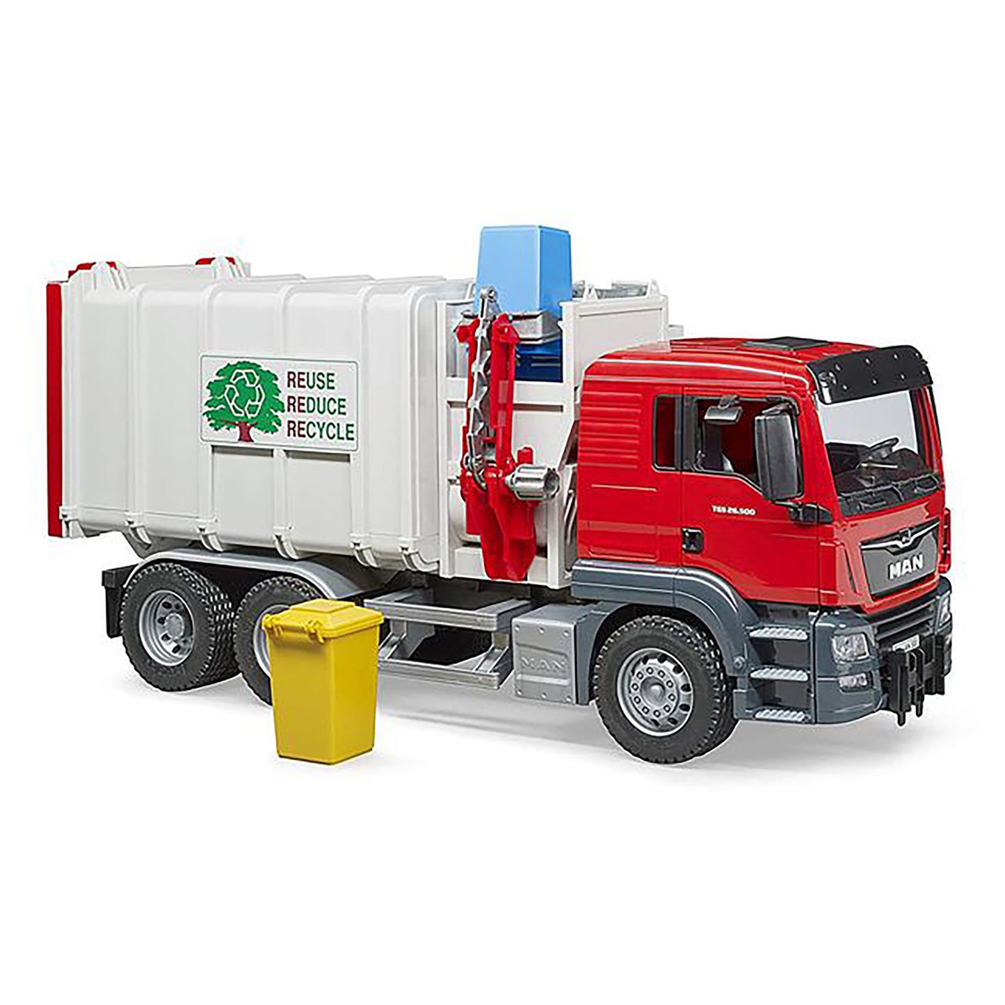 Bruder 1/16 MAN TGS Side Loading Garbage Truck