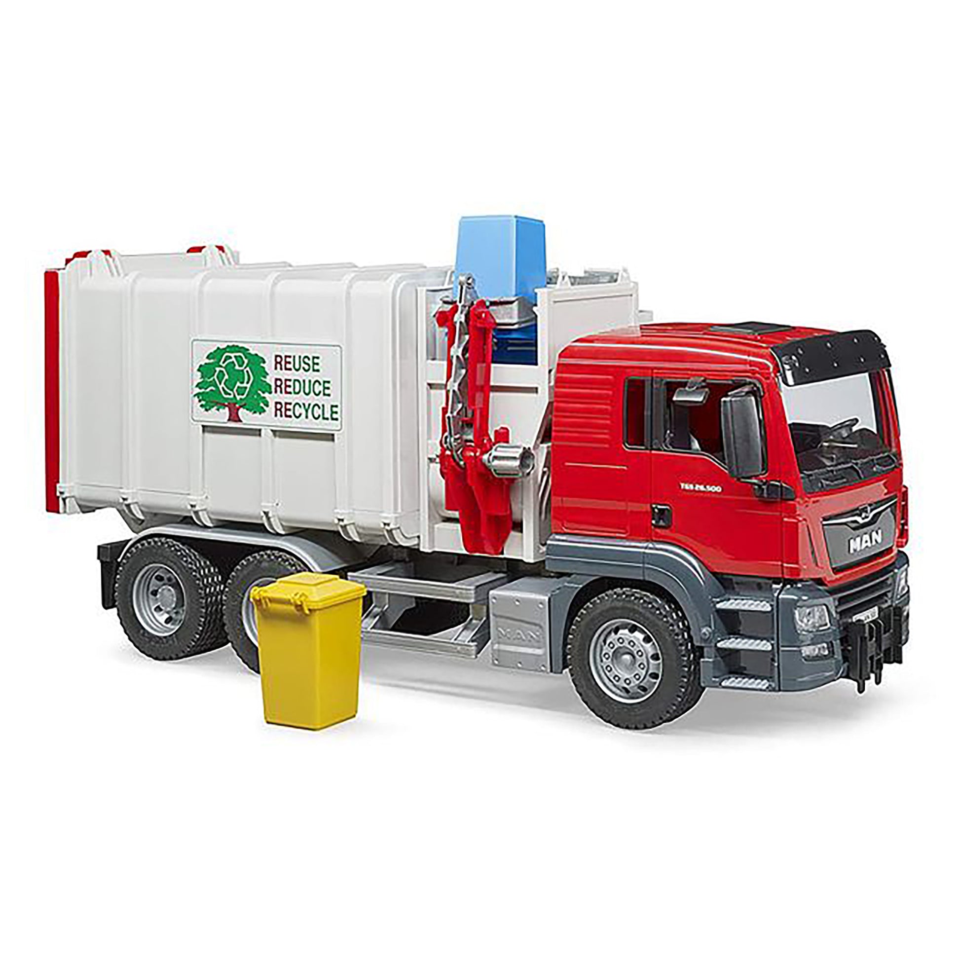 Bruder 1/16 MAN TGS Side Loading Garbage Truck