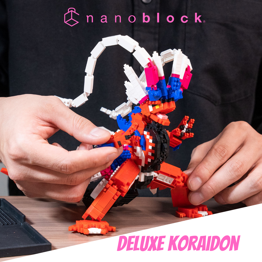 Nanoblock Pokemon Deluxe Koraidon Building Set