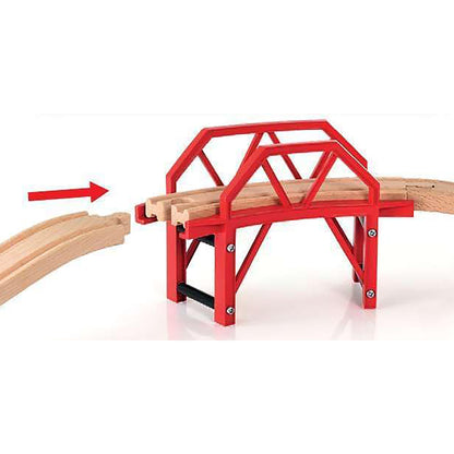 BRIO 33699 Curved Bridge Set