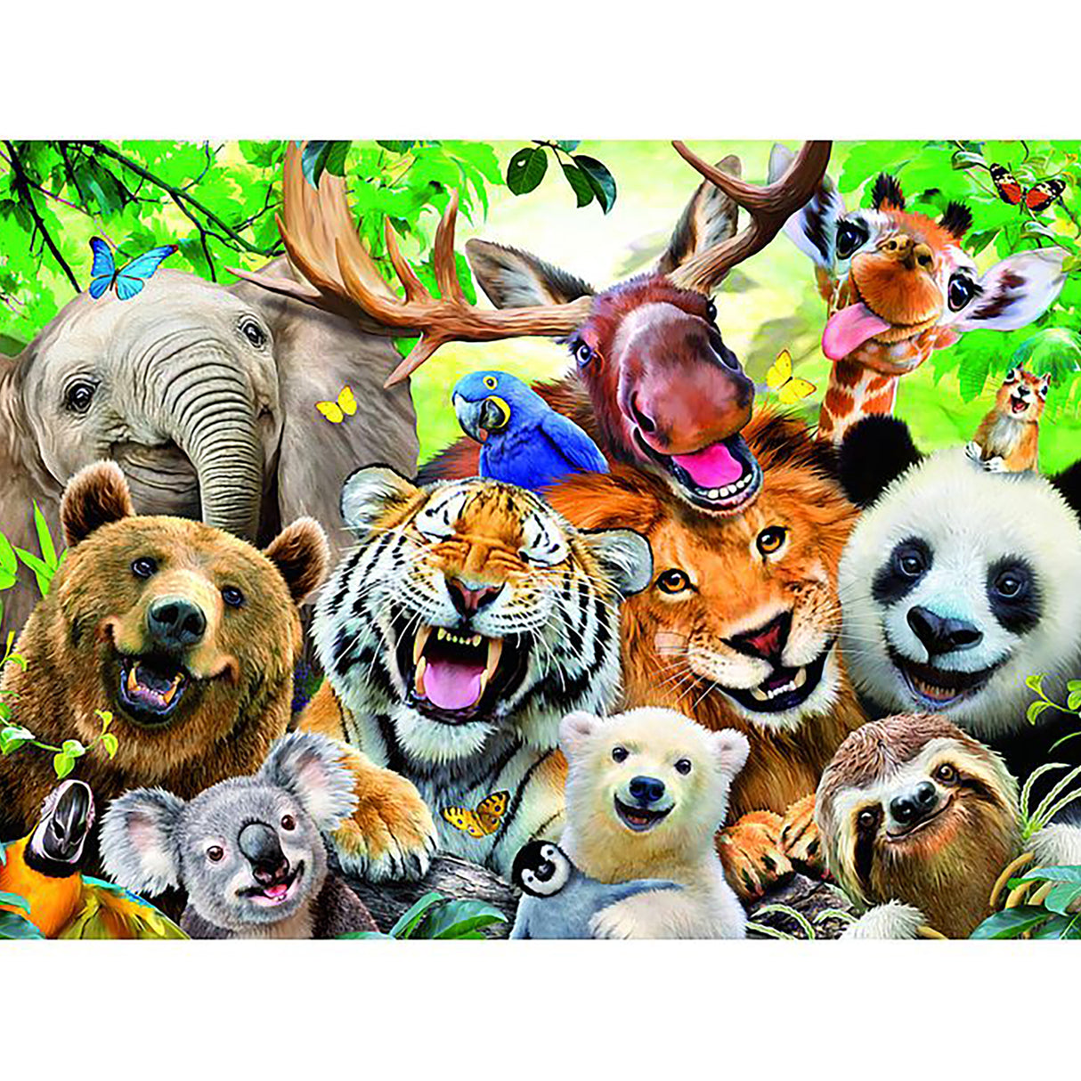 Ravensburger Wild Animal Selfie Puzzle (300 pieces)