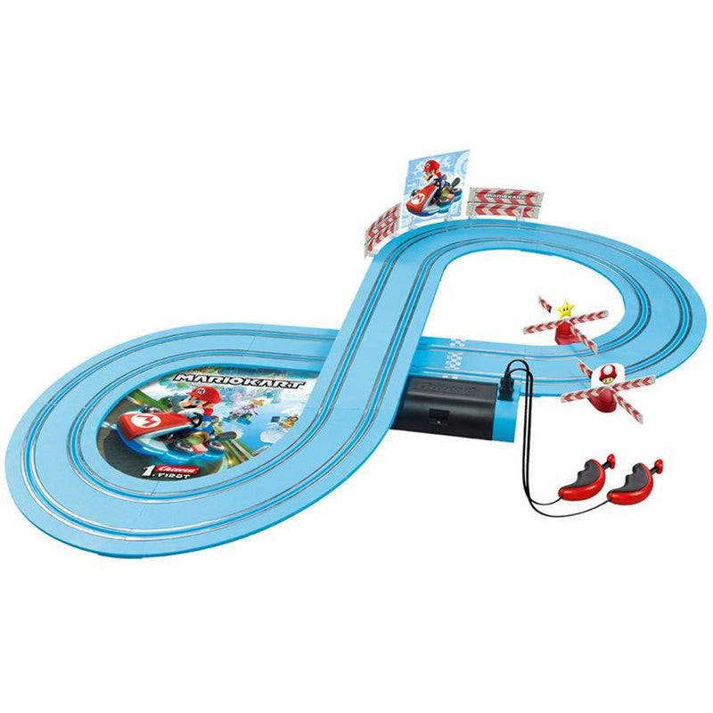 Carrera First Yoshi/Mario Kart Racing Slot Cars 2.4m Track Set