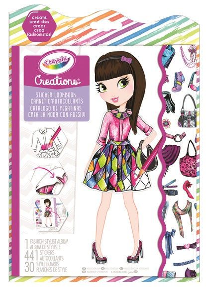 Crayola Creations Sticker Look Book