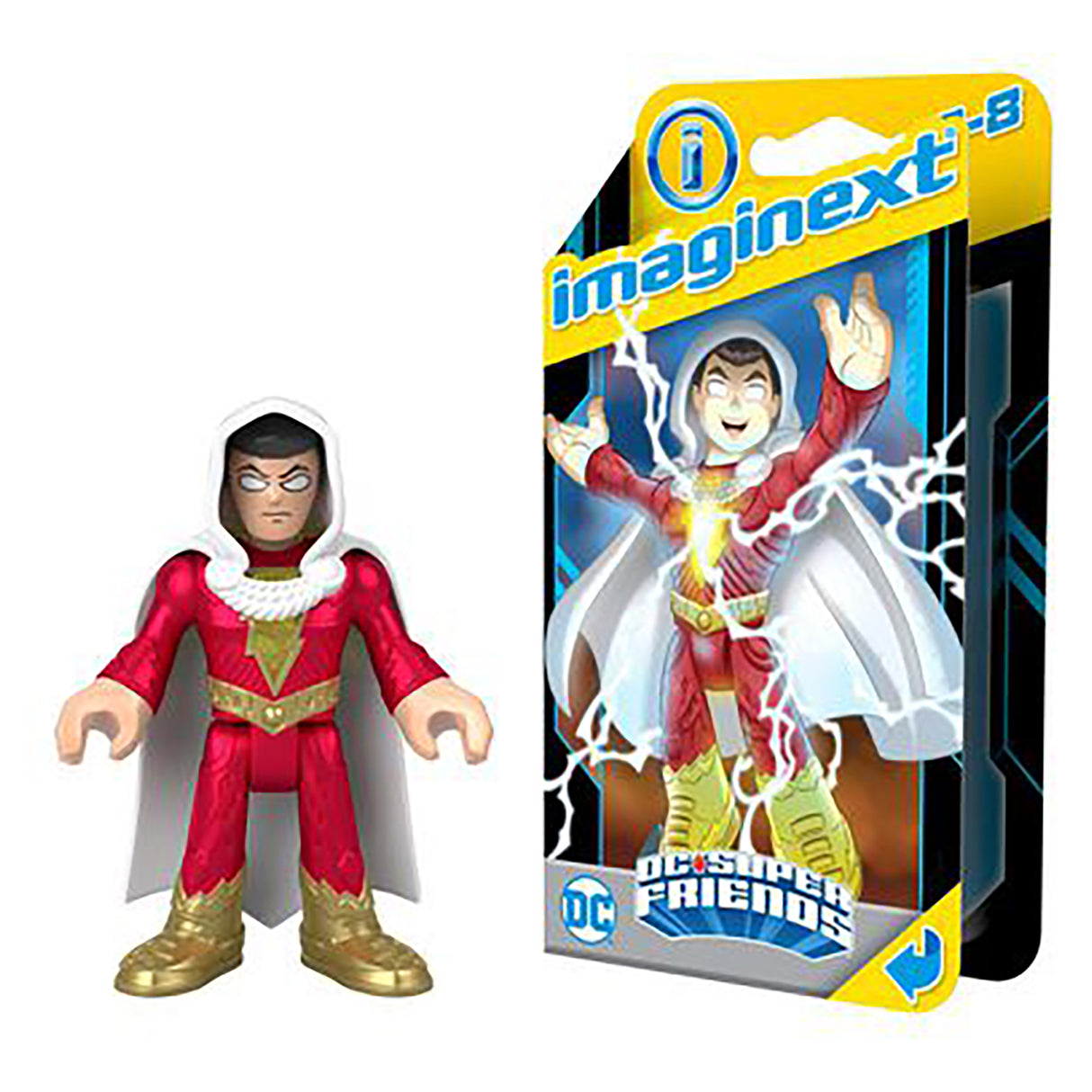 Imaginext DC Super Friends Shazam! Poseable Figure with Light-up Chest