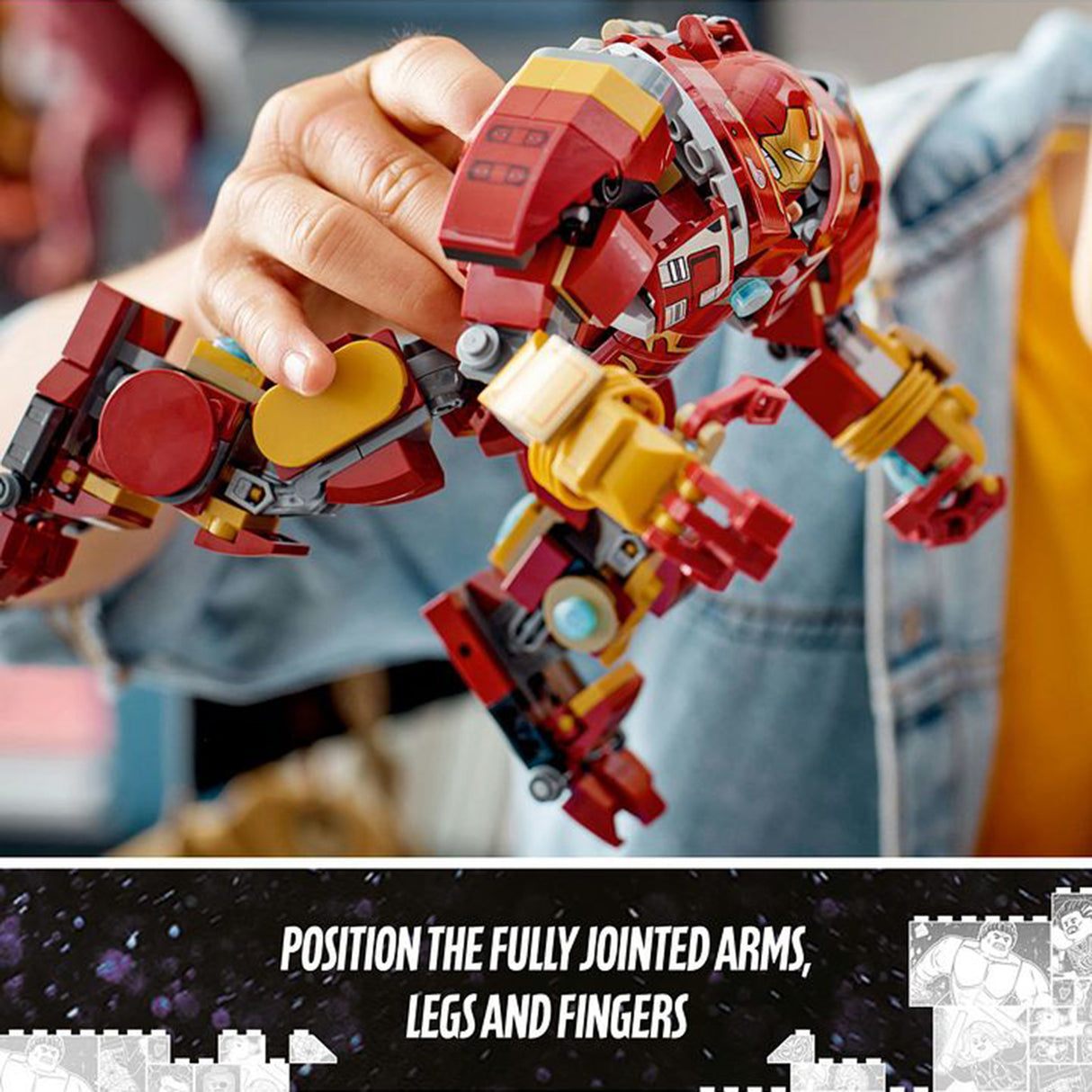 LEGO Marvel The Hulkbuster: The Battle of Wakanda 76247 (385 pieces)