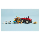 LEGO City Red Farm Tractor with Trailer 60461