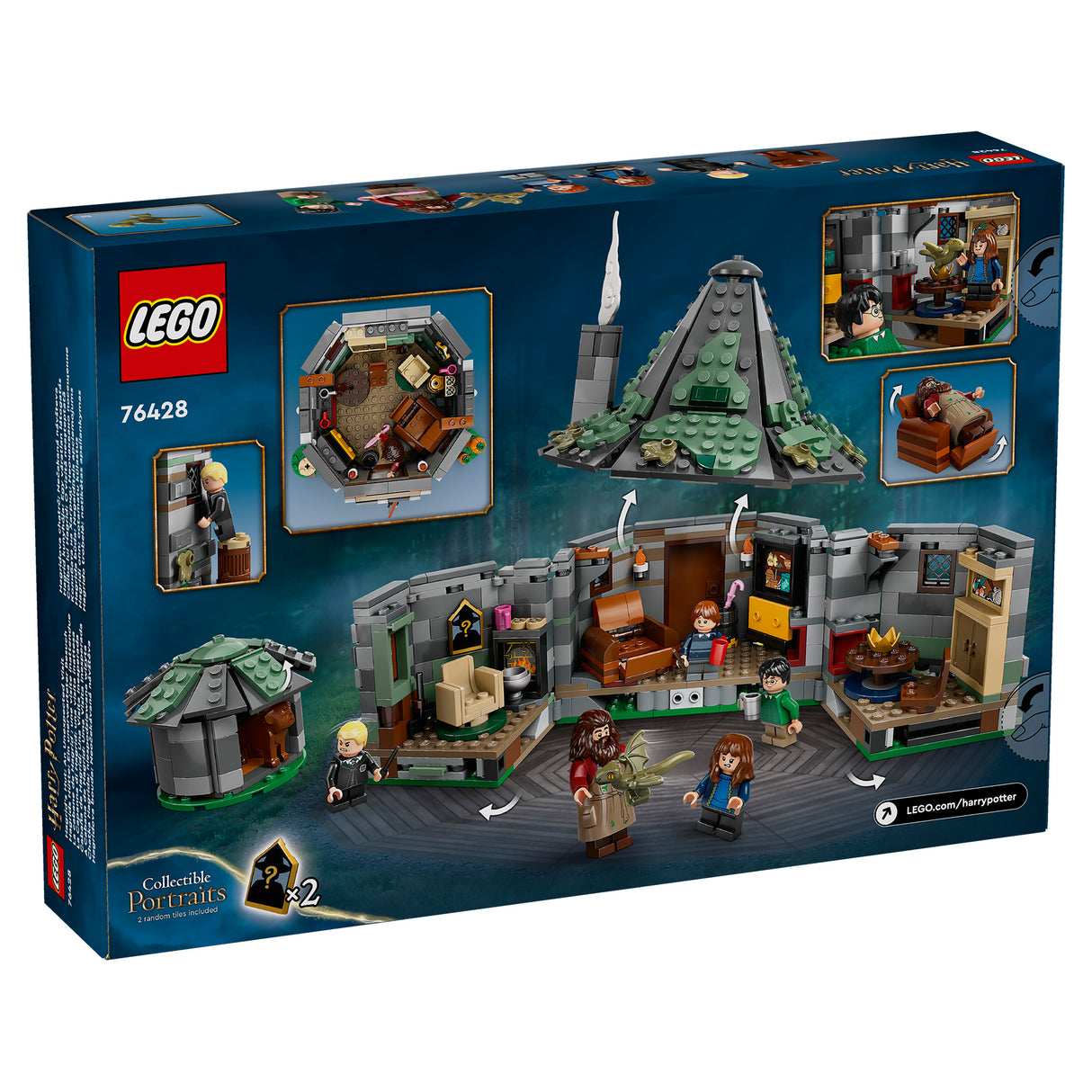 LEGO Harry Potter Hagrid'S Hut: An Unexpected Visit 76428, (896-Pieces)