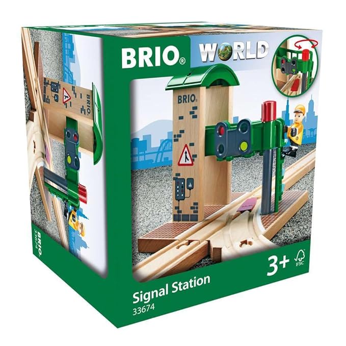 BRIO 33674 Railway Signal Station