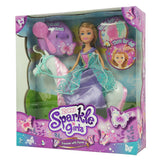 Sparkle Girlz Princess Doll with Horse Playset