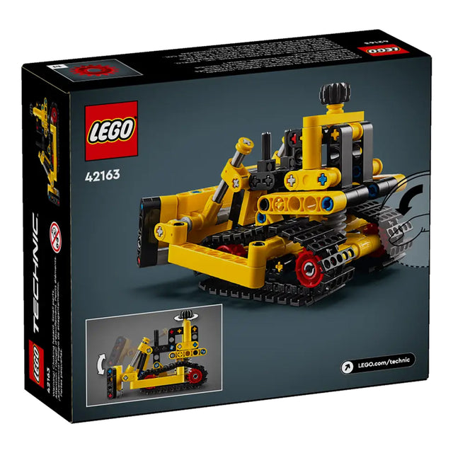 LEGO Technic Heavy-Duty Bulldozer 42163, (344-pieces)