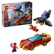 LEGO Marvel Iron Man Car & Black Panther Vs Red Hulk 76310