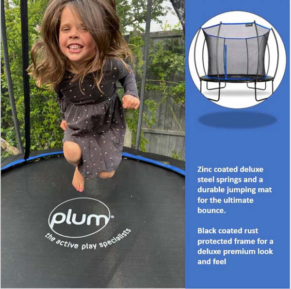 Plum 12ft Deluxe Trampoline PVC with Tent