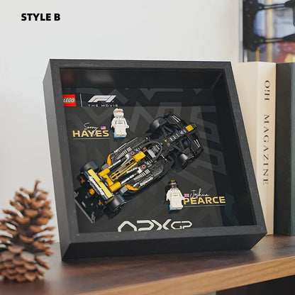 Display Case For LEGO® 77252 APXGP Team Race Car - Style A