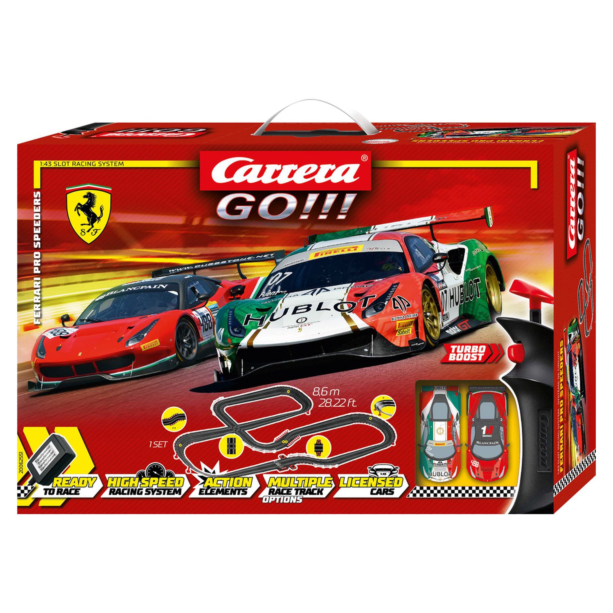 Carrera Ferrari Pro Speeder Track 8.6 mtrs ToysRUs Australia Toys R Us Australia