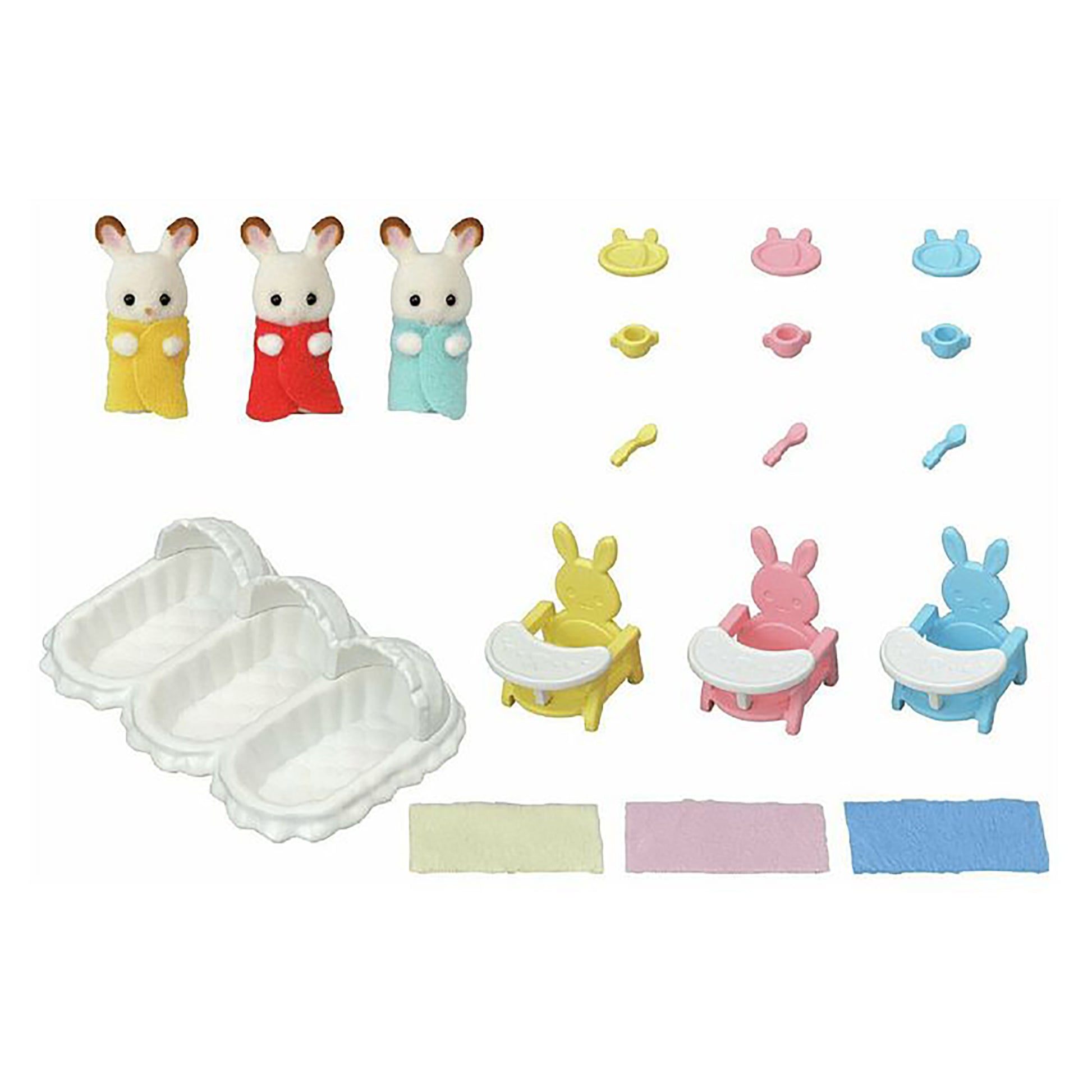 Sylvanian Families Triplets Care Set