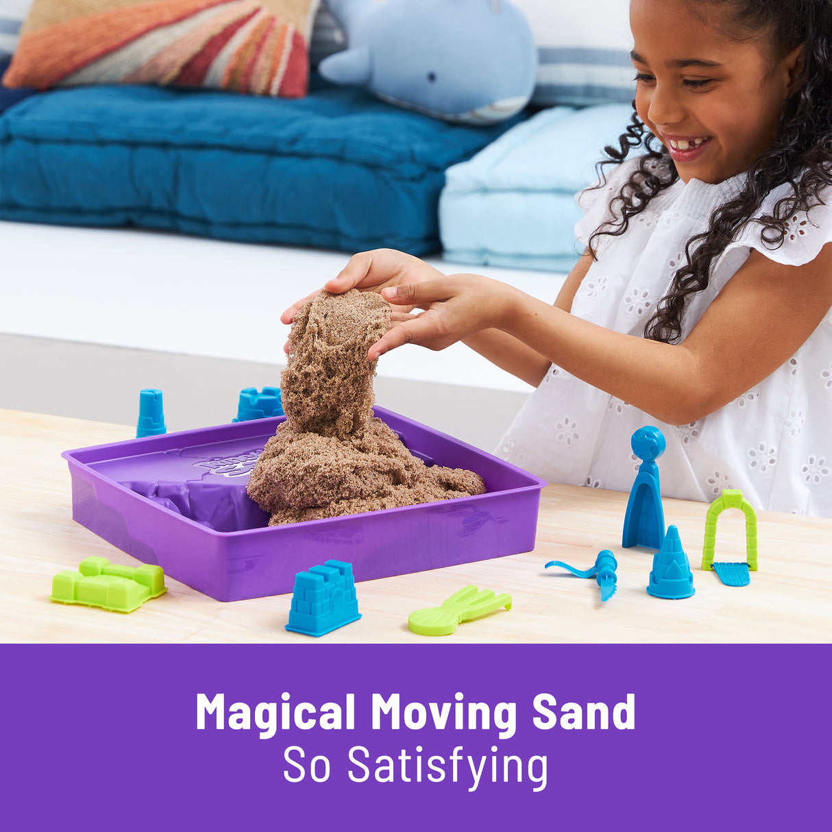 Kinetic Sand Deluxe Beach Castle Playset S24