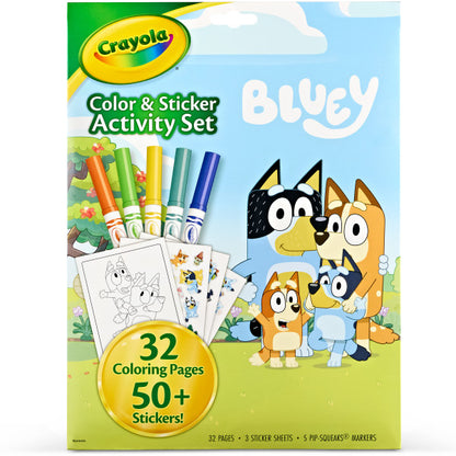 Crayola Color & Sticker Activity Set Bluey