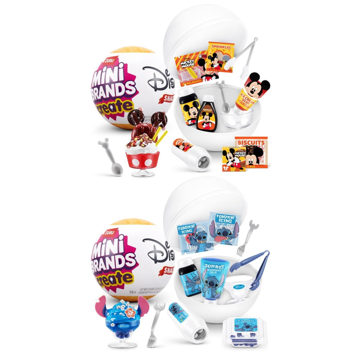 Mini Brands Create Disney Snack Assorted
