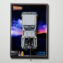 Decorative Wall Mount Frame For LEGO® 10300 Back to the Future Time Machine(Without LED)-Style B