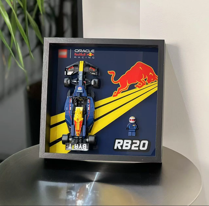 Display Case For LEGO® Speed Champion 77243 Red Bull