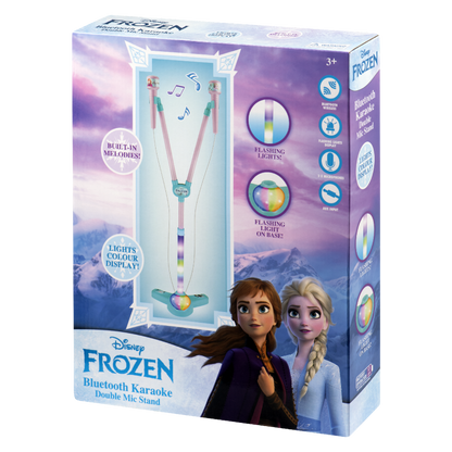 Disney Frozen Bluetooth Karaoke Double Mic Stand