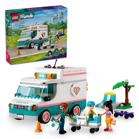 LEGO Friends Heartlake City Hospital Ambulance 42613, (344-pieces)