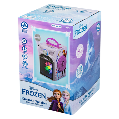 Disney Frozen LED Karaoke Bluetooth Speaker