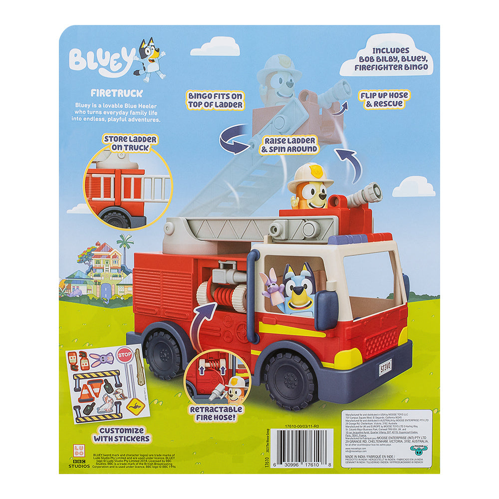 Bluey S10 Firetruck Playset