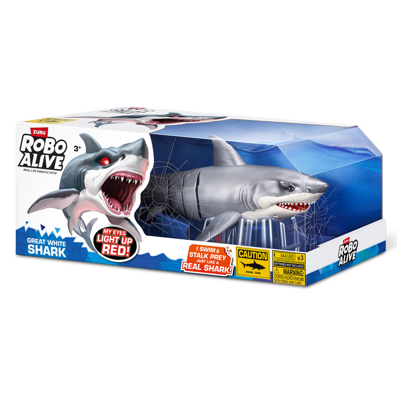 Robo Alive Great White Shark