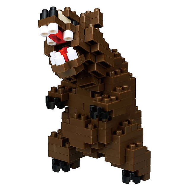nanoblock Grizzly Bear (160 pieces)