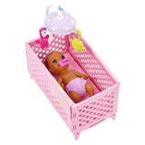 Barbie Skipper Babysitters Inc Dolls and Putting baby to Sleep
