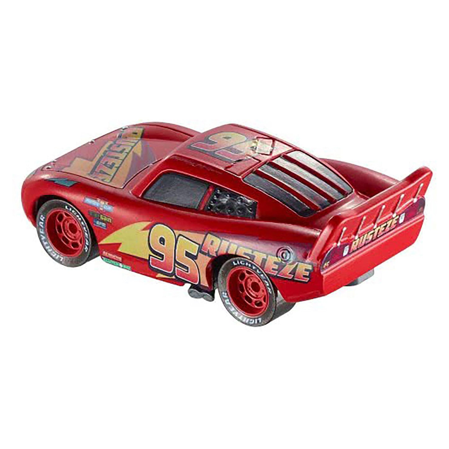 Pixar Cars 1:55 Rusteze Lightning McQueen