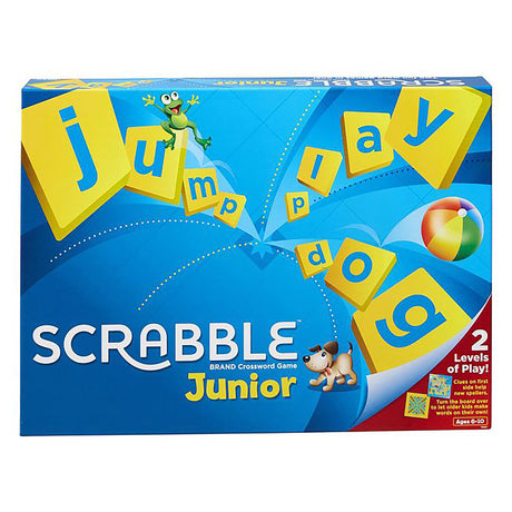 Mattel Games Scrabble Junior Letter Matching Board Game